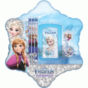 FROZEN สมุดระบายสีและเกมแสนสนุก SPARKLE & LIGHT + ชุดเครื่องเขียน